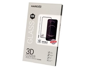 Стекло защитное Hardiz 3D Cover Premium Glass для iPhone 12 Pro Max Black Frame