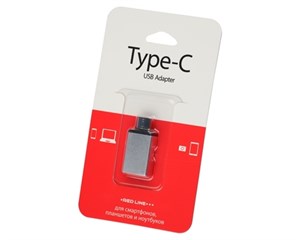 Адаптер Red Line Type-C - USB OTG