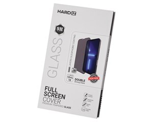 Стекло защитное Hardiz 3D Privacy Cover Premium Tempered Glass Black Frame для iPhone 13/13 Pro