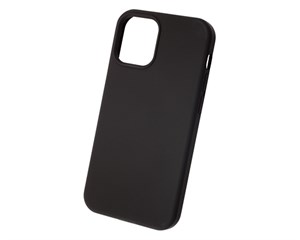 Панель-накладка Hardiz Liquid Silicone Case Black для iPhone 12 mini