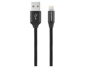Кабель USB Hardiz Tetron Lightning to USB cable 1.2m Black