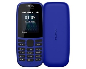 Сотовый телефон Nokia 105 (2019) Dual Blue