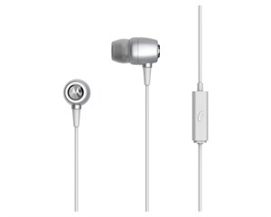 Наушники с микрофоном Motorola Metal Earbuds In-Ear Headphones Silver