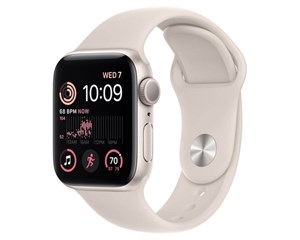 Смарт-часы Apple Watch SE Aluminum Case Starlight 40mm with Starlight S/M Sport Band