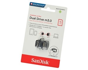 Накопитель USB SanDisk Ultra Dual Drive M3.0 16Gb SDDD3-016G-G46