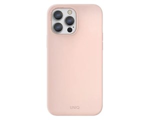 Панель-накладка Uniq Lino Pink для iPhone 13 Pro