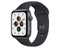 Apple Watch SE Aluminum Case Grey 44mm with Midnight Sport Band