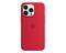 Панель-накладка Apple Silicone Case with MagSafe Red для iPhone 13 Pro