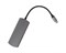 Разветвитель USB Barn&Hollis Type-C 5 in 1 (HUB) для ноутбука Grey