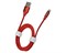 Кабель USB Dorten Lightning to USB Cable Canvas Series 1 м Red для Apple Lightning