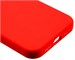 Панель-накладка Hardiz Liquid Silicone Case Red для iPhone 12 mini. Изображение 4.