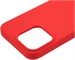 Панель-накладка Hardiz Liquid Silicone Case Red для iPhone 13 mini. Изображение 3.