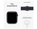 Apple Watch Series 8 Aluminum Case Midnight 41mm with Midnight S/M Sport Band. Изображение 5.