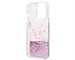 Панель-накладка Guess Liquid Glitter Peony Hard Pink для iPhone 13 Pro Max. Изображение 2.