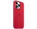 Панель-накладка Apple Silicone Case with MagSafe Red для iPhone 13 Pro. Изображение 2.
