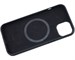 Панель-накладка Hardiz Liquid Silicone Case with MagSafe Black для iPhone 13. Изображение 2.