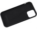 Панель-накладка Hardiz Liquid Silicone Case Black для iPhone 12 / 12 Pro. Изображение 2.