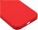 Панель-накладка Hardiz Liquid Silicone Case Red для Apple iPhone 14 Pro Max. Изображение 4.
