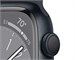 Apple Watch Series 8 Aluminum Case Midnight 41mm with Midnight M/L Sport Band. Изображение 3.