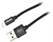 Кабель USB Dorten Lightning to USB Cable Metallic Series 1,2 м Black. Изображение 4.