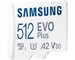 Карта памяти Samsung MicroSD EVO plus 512Gb + адаптер. Изображение 3.