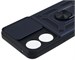 Панель-накладка Gresso Ring + Shock Dark Blue для Oppo Reno 8T (4G). Изображение 3.