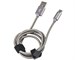 Кабель USB Dorten USB-C to USB Cable Leather Series 1 м Dark Gray. Изображение 2.