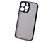 Панель-накладка Unbroke Matt&color Case With Camera Protection Black для iPhone 13 Pro. Изображение 1.