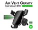 Держатель автомобильный Dorten Air Vent Gravity Car Mount BH1: Neo-Tech series на решетку вентиляции. Изображение 2.