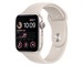 Apple Watch SE Aluminum Case Starlight 44mm with Starlight Sport Band. Изображение 1.