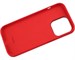 Панель-накладка Hardiz Liquid Silicone Case Red для Apple iPhone 14 Pro Max. Изображение 2.