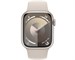 Apple Watch Series 9 Aluminum Case Starlight 41mm with Sport Band M/L. Изображение 2.