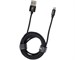 Кабель USB Dorten Lightning to USB Cable Metallic Series 2 м Black. Изображение 2.