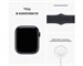 Apple Watch Series 8 Aluminum Case Midnight 41mm with Midnight M/L Sport Band. Изображение 5.