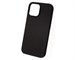 Панель-накладка Hardiz Liquid Silicone Case Black для iPhone 12 Pro Max. Изображение 1.