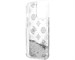 Панель-накладка Guess Liquid Glitter Peony Hard Silver для iPhone 13 Pro. Изображение 2.