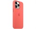 Панель-накладка Apple Silicone Case with MagSafe Pink Pomelo для iPhone 13 Pro. Изображение 2.