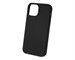 Панель-накладка Hardiz Liquid Silicone Case with MagSafe Black для iPhone 13 mini. Изображение 1.