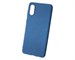 Панель-накладка NewLevel Fluff TPU Hard Blue для Samsung Galaxy A02. Изображение 1.