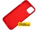 Панель-накладка Hardiz Liquid Silicone Case Red для iPhone 14. Изображение 7.