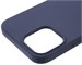 Панель-накладка Hardiz Liquid Silicone Case Blue для iPhone 12 Pro Max. Изображение 3.
