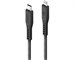 Кабель USB EnergEA Flow MFI C94 Type-C to Lightning 1.5 м Black. Изображение 2.