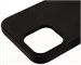 Панель-накладка Hardiz Liquid Silicone Case Black для iPhone 12 Pro Max. Изображение 3.