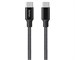 Кабель USB Dorten USB-C to USB-C PD Charging Cable Metallic Series 1,2m Black. Изображение 3.