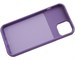 Панель-накладка Unbroke Soft Case With Camera Slider Purple для iPhone 13. Изображение 2.