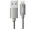 Кабель USB Dorten Lightning to USB Cable Leather Series 1 м Gray. Изображение 2.