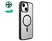Панель-накладка Hardiz ShockProof Magnet Case with MagSafe Black для iPhone 15. Изображение 2.