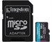 Карта памяти Kingston MicroSD Canvas Go Plus 64Gb + адаптер. Изображение 2.
