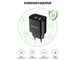 Зарядное устройство сетевое Dorten 2-Port USB Smart ID Wall Quick Charger 12W 2.4A Black. Изображение 5.