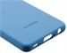Панель-накладка Samsung Silicone Cover Blue для Samsung Galaxy A72. Изображение 4.